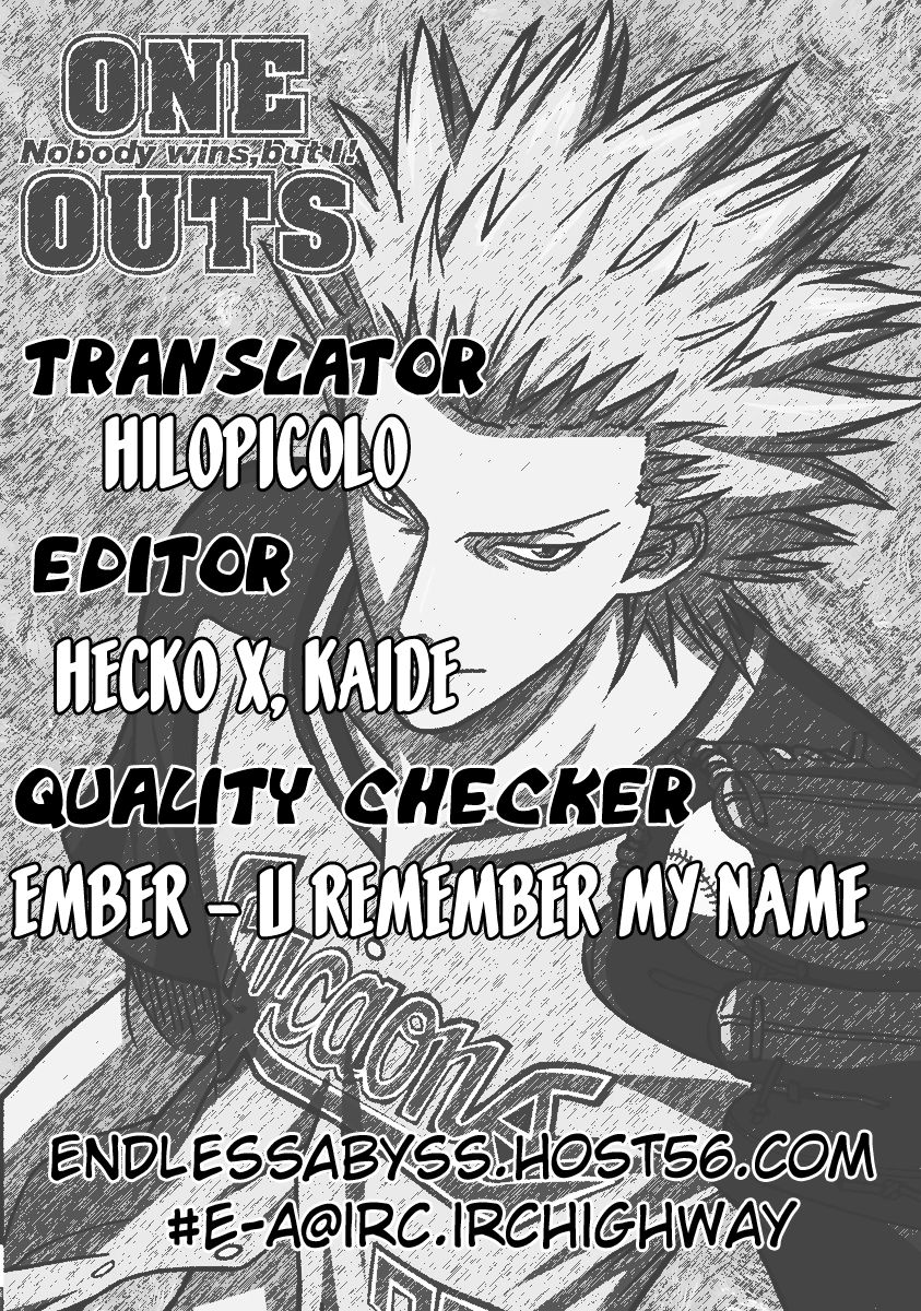 One Outs Chapter 105 23